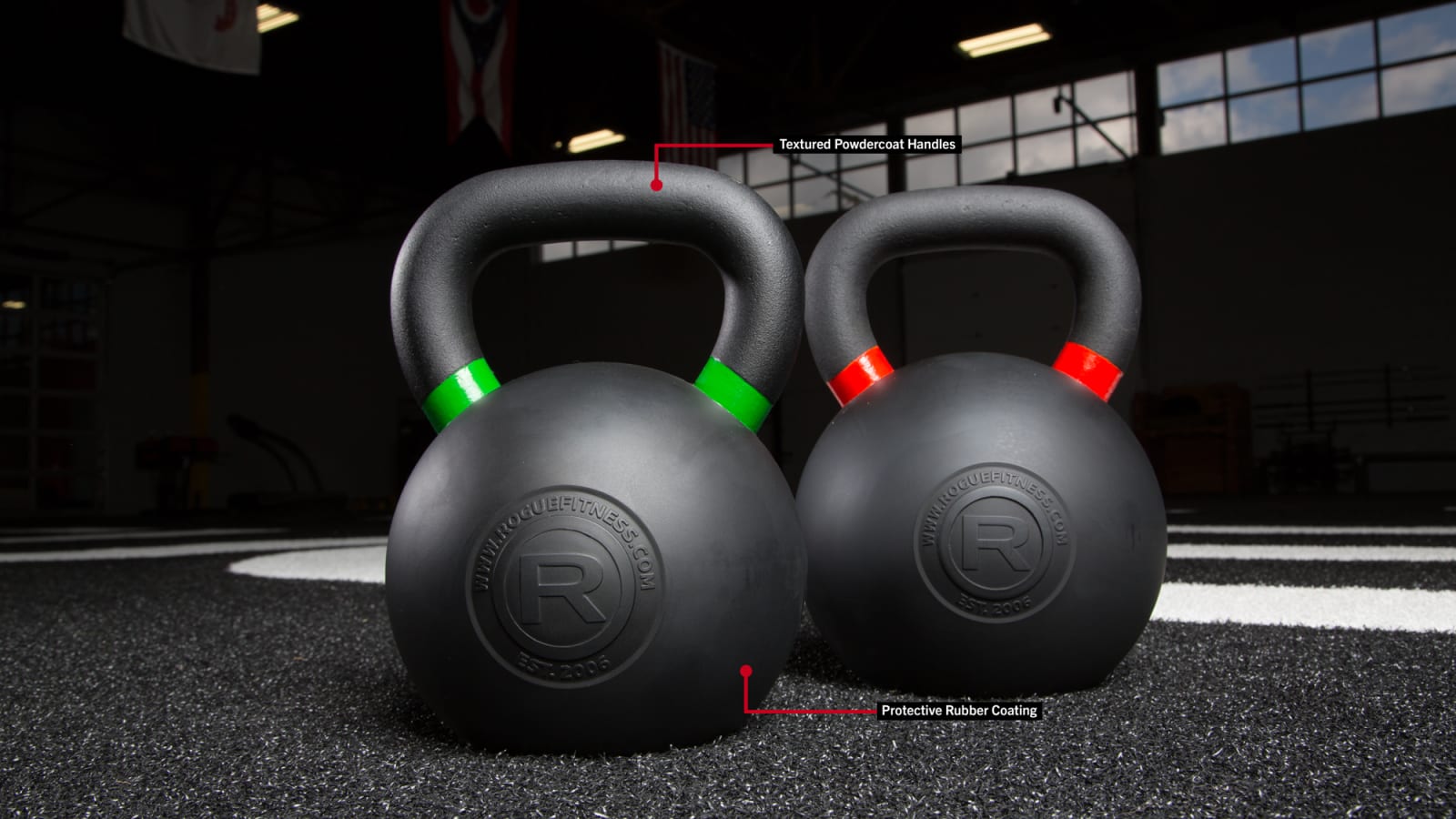 Rogue Rubber Coated Kettlebell Rogue Fitness Canada
